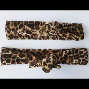 MOM & ME Match! Velvet Designer Tie-Knot Headbands